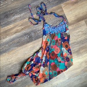 Maaji retro floral coverup/swim dress
